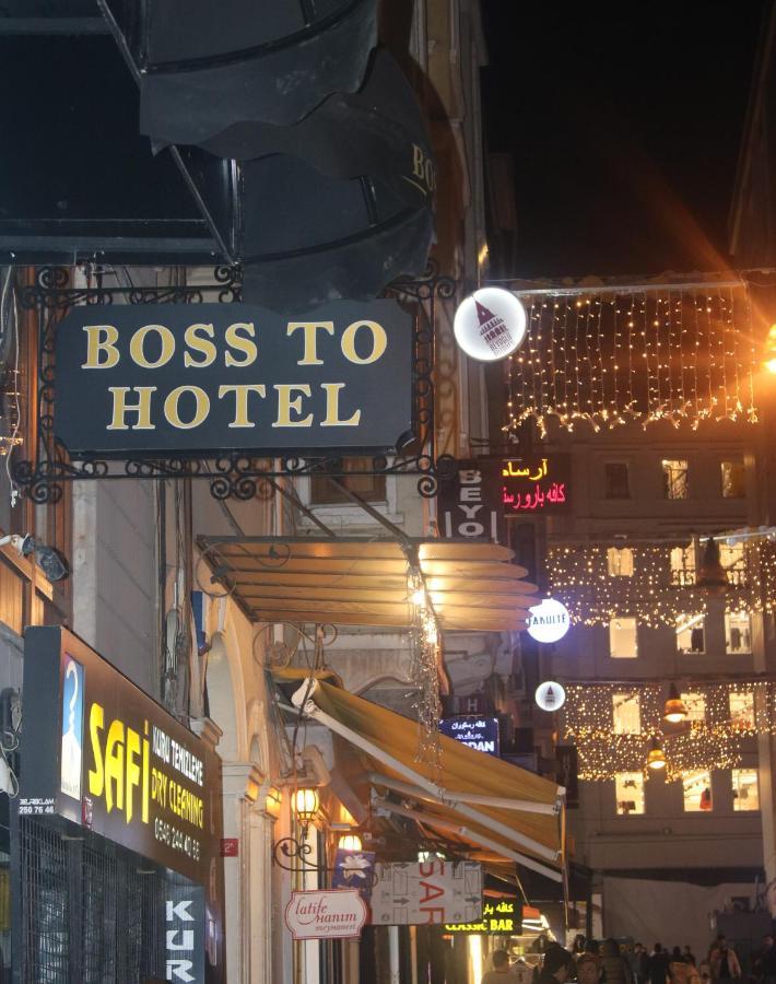 Boss To Taksim Istambul Exterior foto